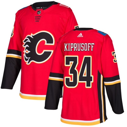 Herren Calgary Flames Eishockey Trikot Miikka Kiprusoff #34 Authentic Rot Heim